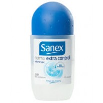 Desodorante Sanex Roll On Dermo Extra Control 24 Horas 50 ml