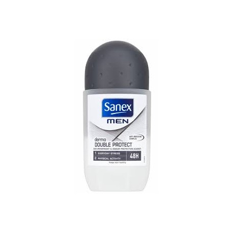 Desodorante Sanex Roll On Dermo Double Protect 50 ml