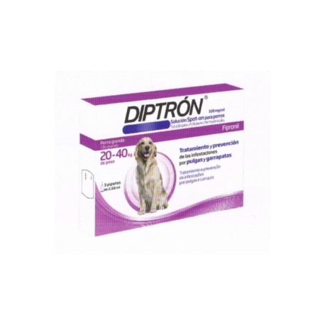DIPTRON SPOT ON 20-40 KG. 3 Pipetas