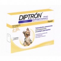 DIPTRON SPOT ON 2-10 KG. 3 Pipetas