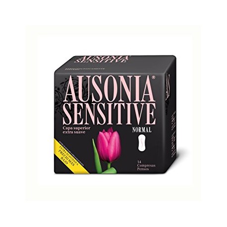 Ausonia compresas Sensitive normal 14u.