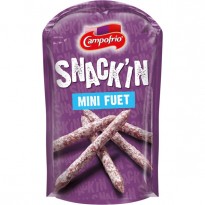 CAMPOFRIO Snack´in mini sticks de fuet para picar sin gluten envase 50 g