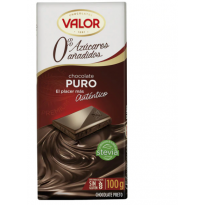 VALOR - Chocolate Puro Sin Ázucar 100 g