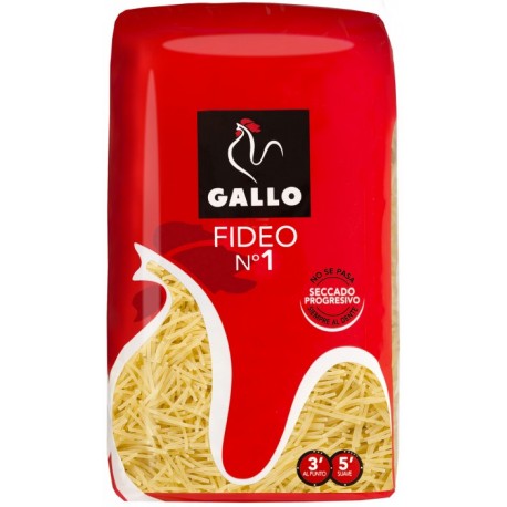 Pasta Gallo Fideos Nº1 250 gramos
