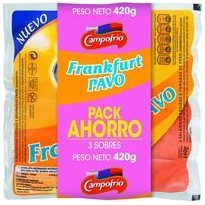 Salchicha Campofrio Pavo pack 3 (6 piezas)