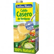 Caldo Vegetal Casero Gallina Blanca 1 Litro