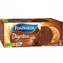 Galleta Fontaneda Digestive Chocolate 300 gramos