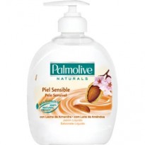 Jabón Crema Palmolive Dosificador Leche-Almendras 300 ml